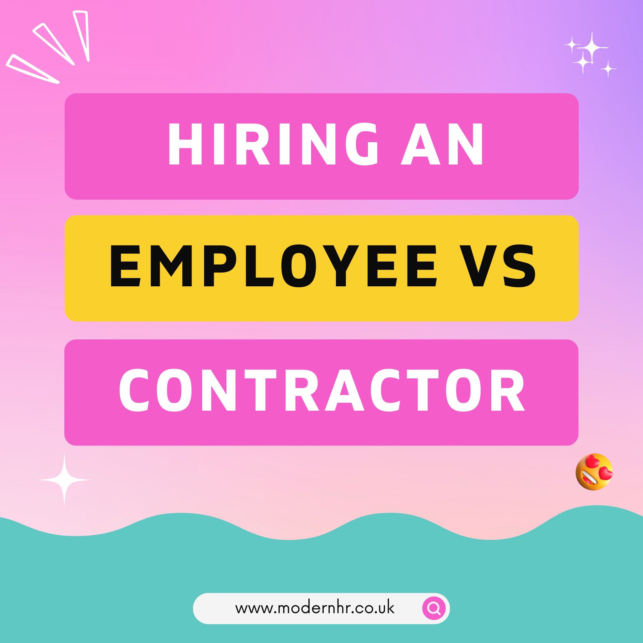 The pros and cons of hiring an Employee vs. Contractor | Modern HR