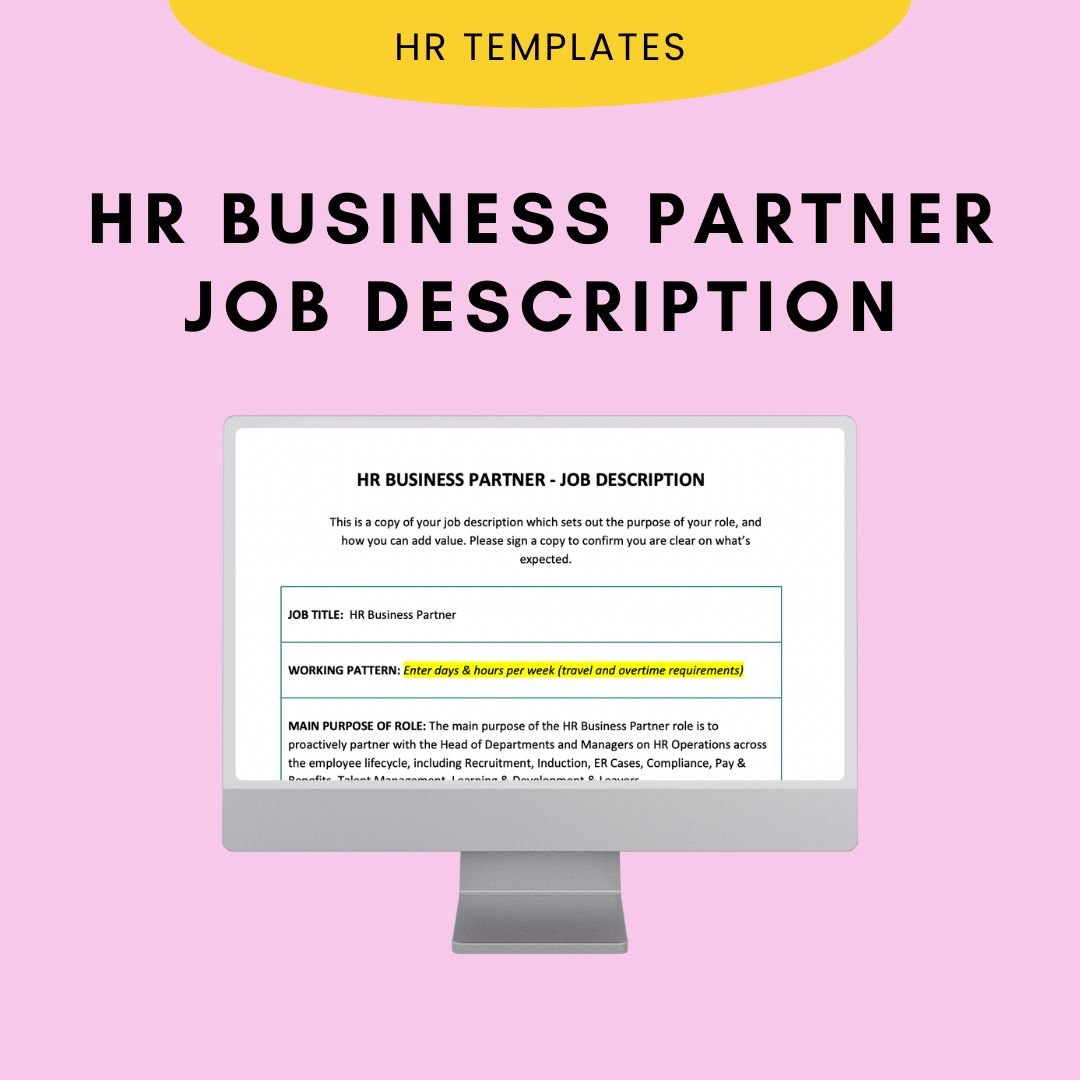 Recruitment Business Partner Job Description Template – Modern HR