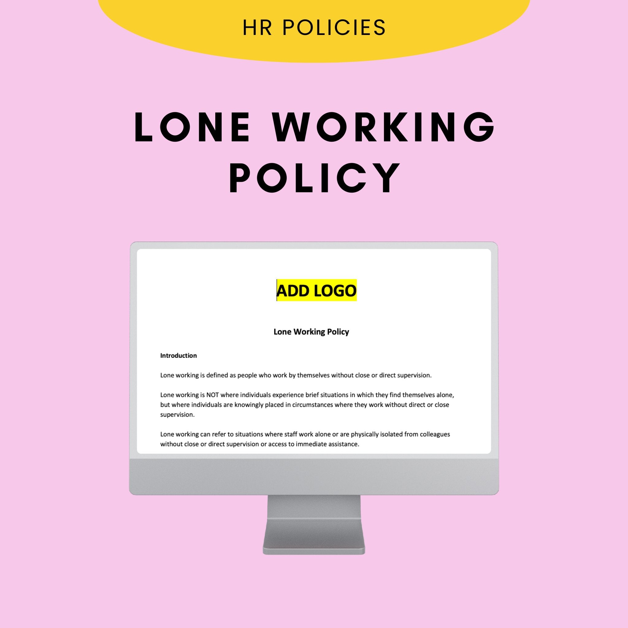 Lone Working Policy Template for UK Businesses Modern HR