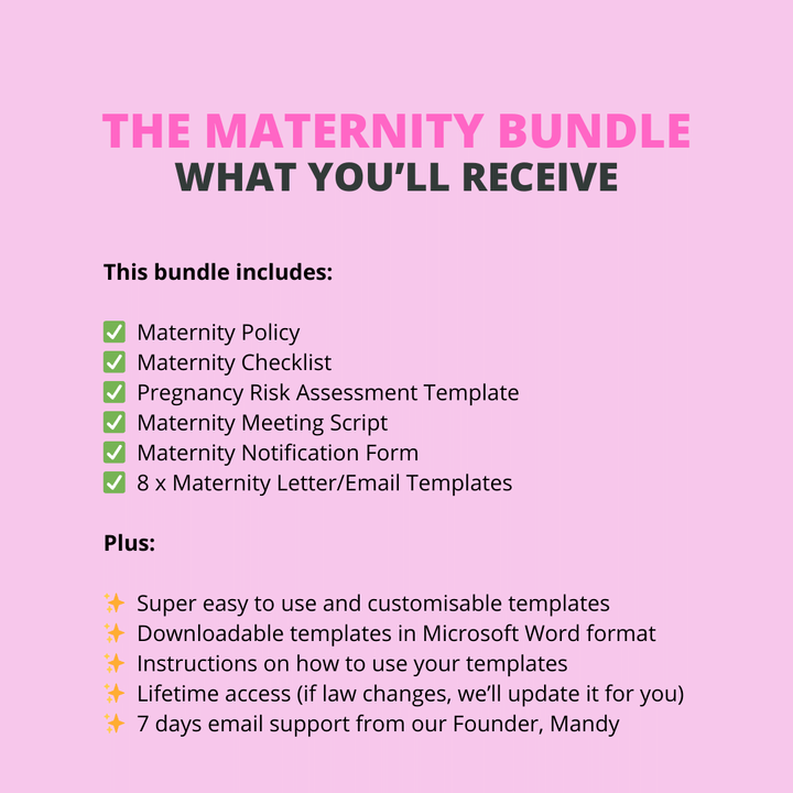 Maternity Leave Bundle - Modern HR