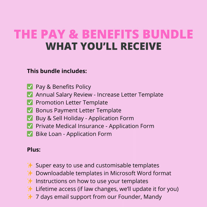 Pay & Benefits Bundle - Modern HR