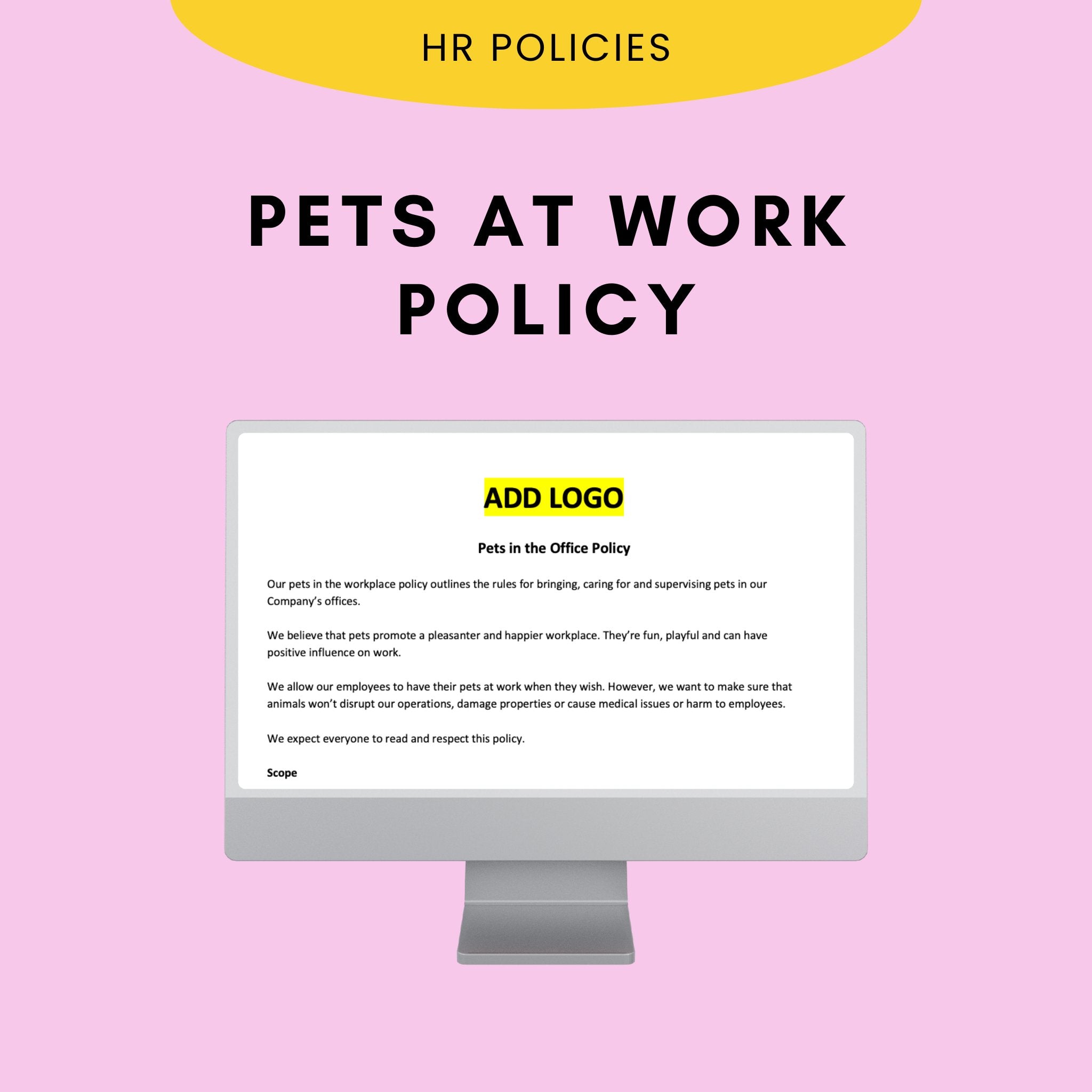 Pets at Work Policy Template Modern HR UK Pets at Work Policy Template Modern HR UK