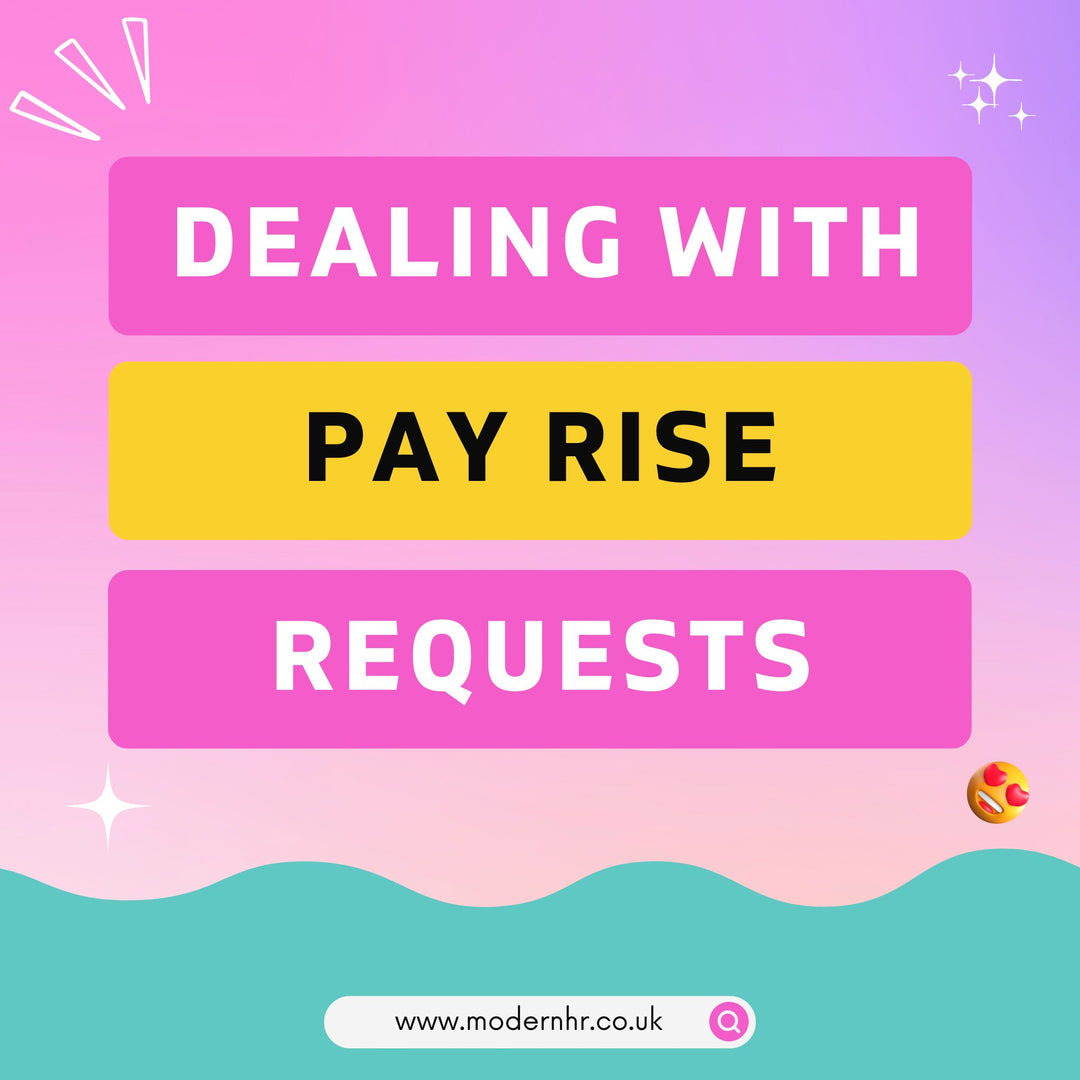 How do I deal with a pay rise request without cheesing off my employee? - Modern HR