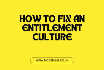 How to fix an entitlement culture