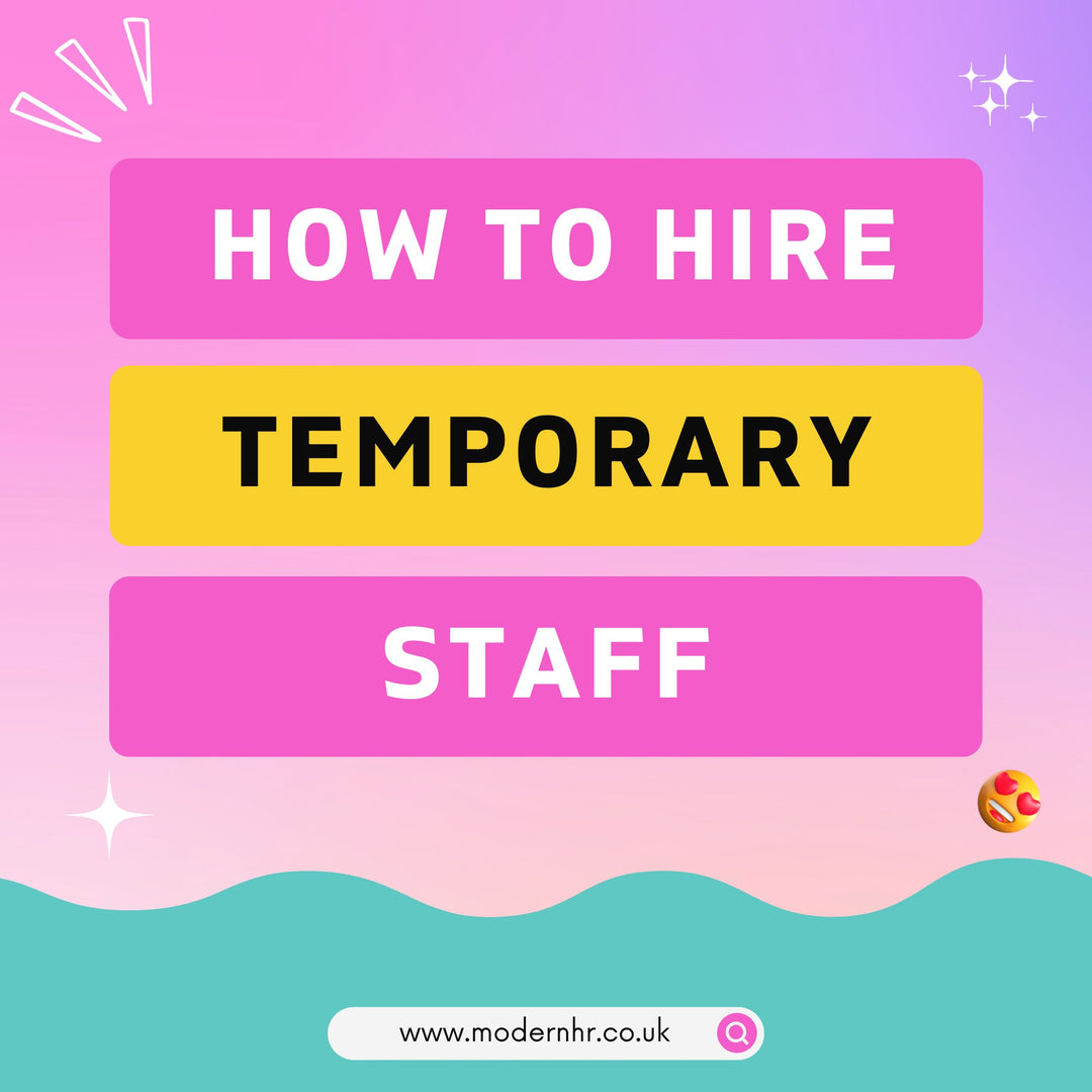How to hire temporary staff with more ease - Modern HR