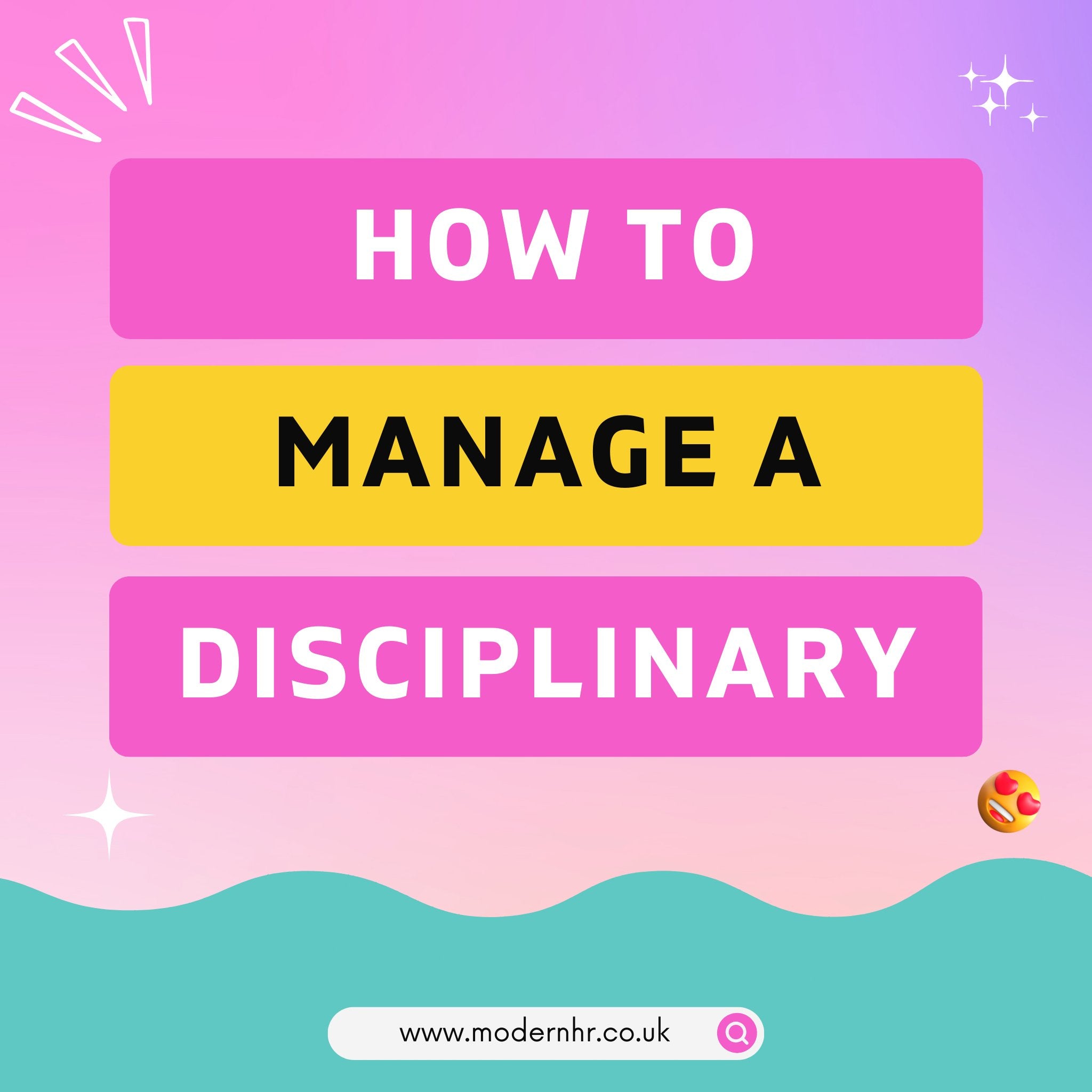 How to manage a disciplinary for a staff member – Modern HR