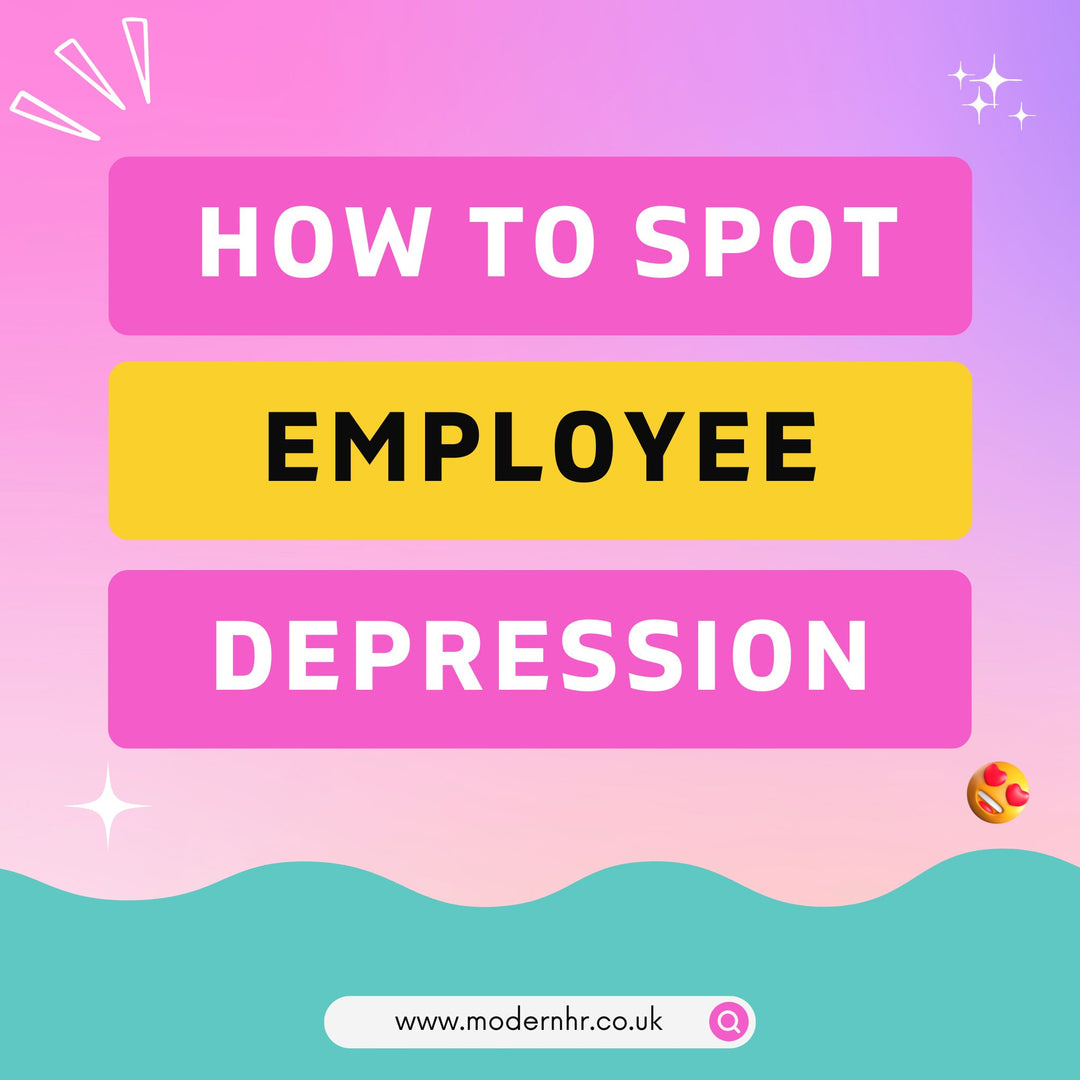 How to spot the signs of employee depression 💔 - Modern HR