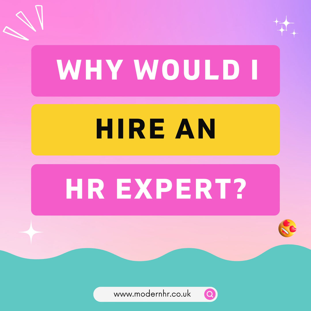 I'm a small business owner. Why would I hire an HR expert? - Modern HR
