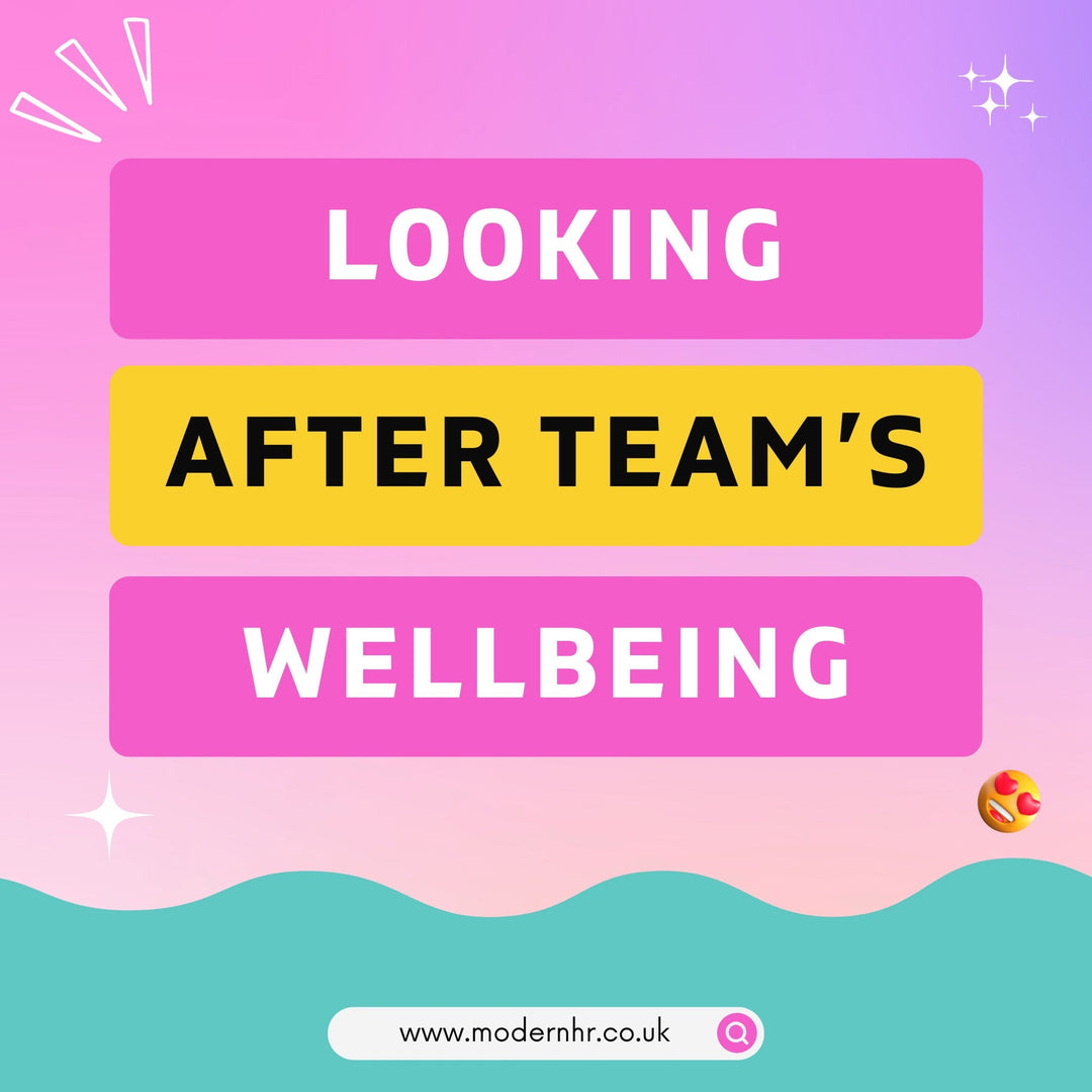 It’s been a tough year. Am I doing enough to look after my team's wellbeing? - Modern HR