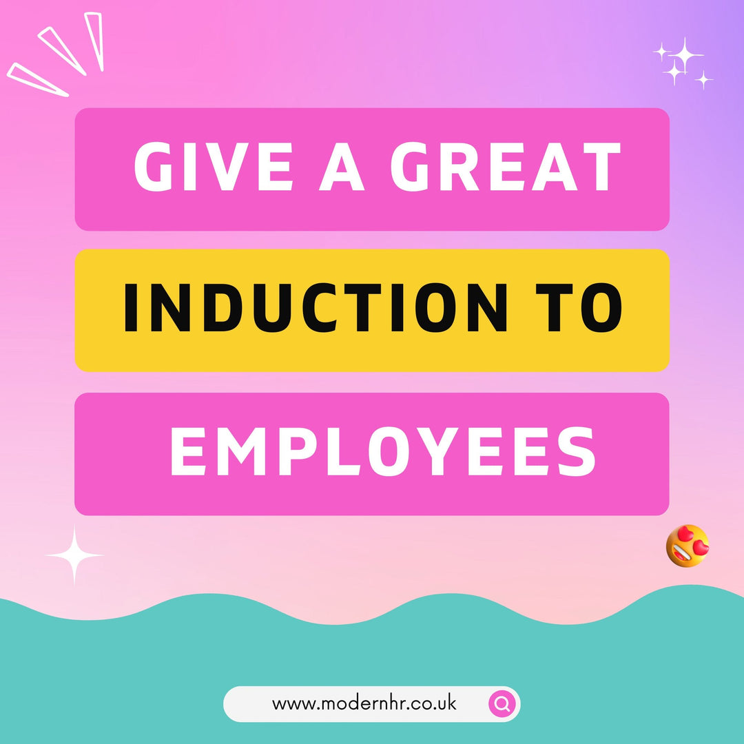 I've hired my first employee! How do I make sure they get a super-duper induction? - Modern HR