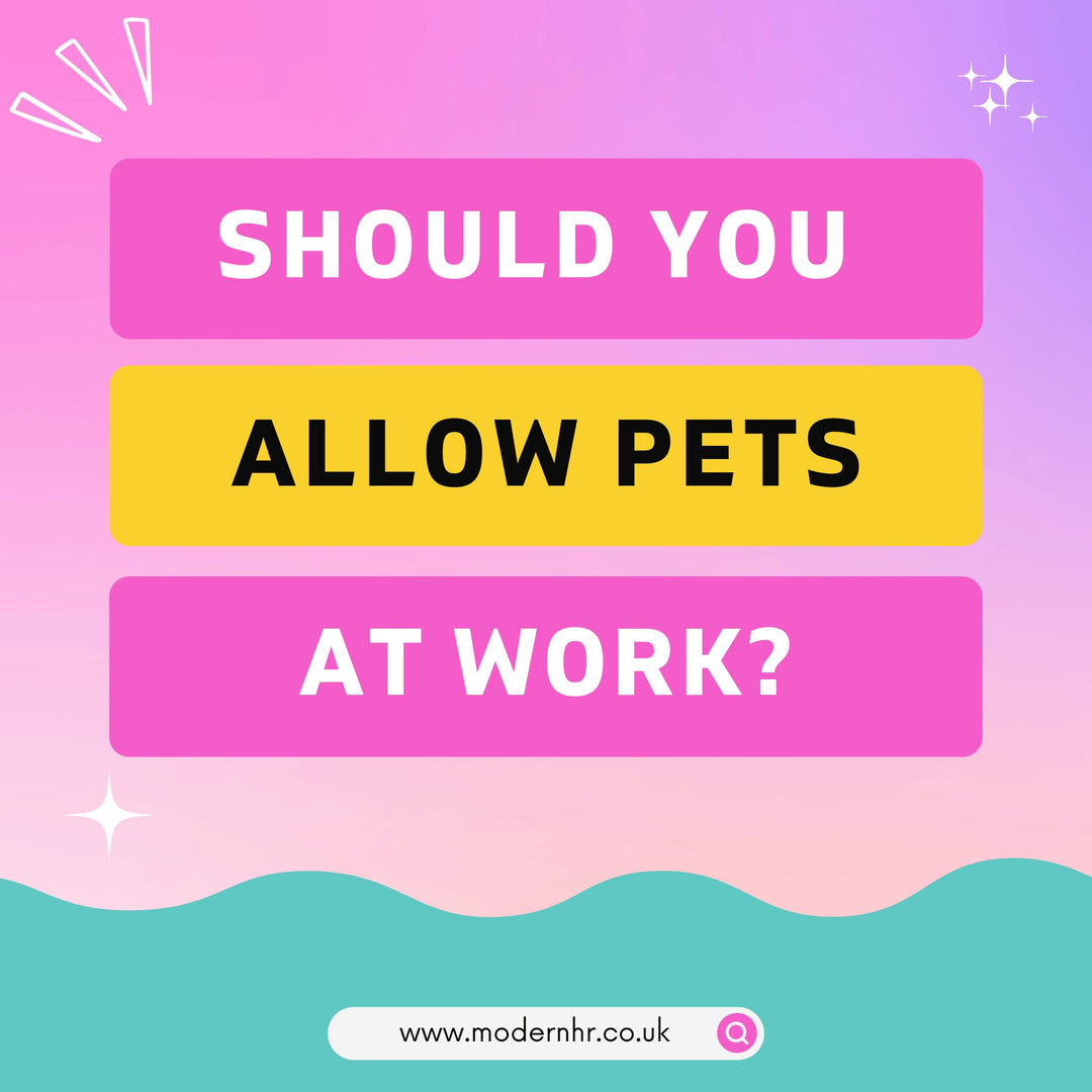 Should You Allow Pets At Work? - Modern HR