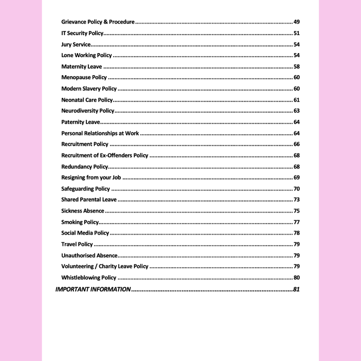 Employee Handbook - Modern HR