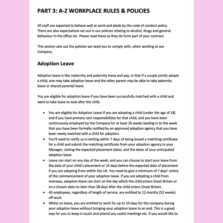 Employee Handbook - Modern HR