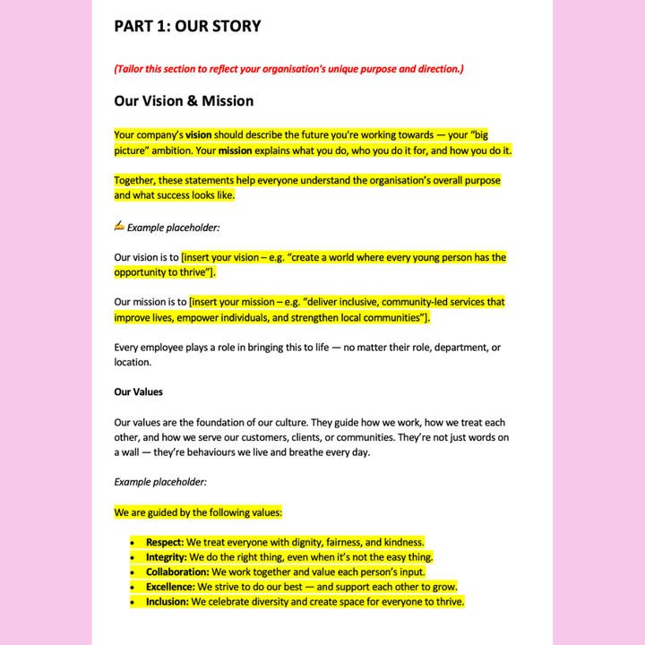 Employee Handbook - Modern HR