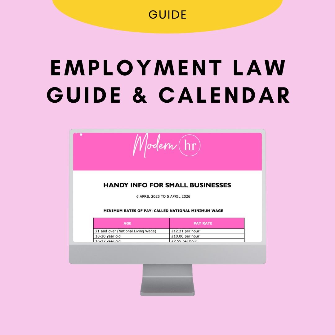 Employment Law Guide + Calendar - Modern HR