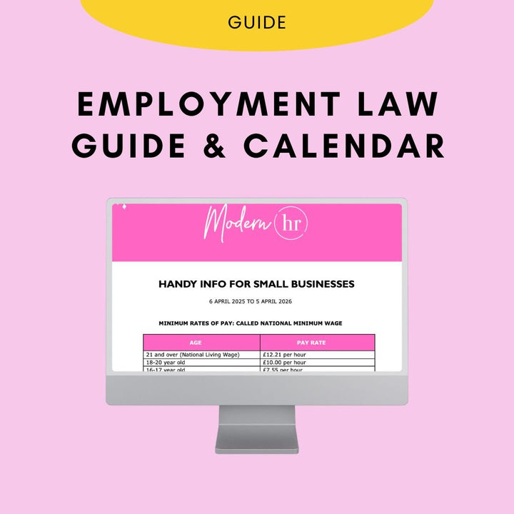 Employment Law Guide + Calendar - Modern HR