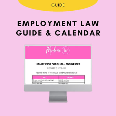 Employment Law Guide + Calendar
