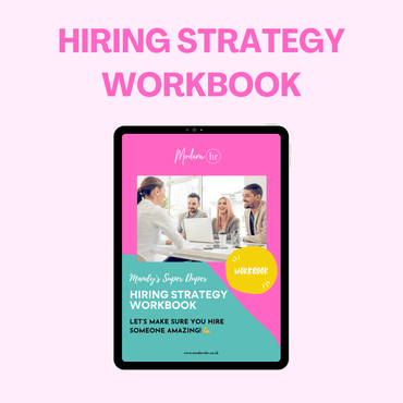 Hiring Strategy Workbook