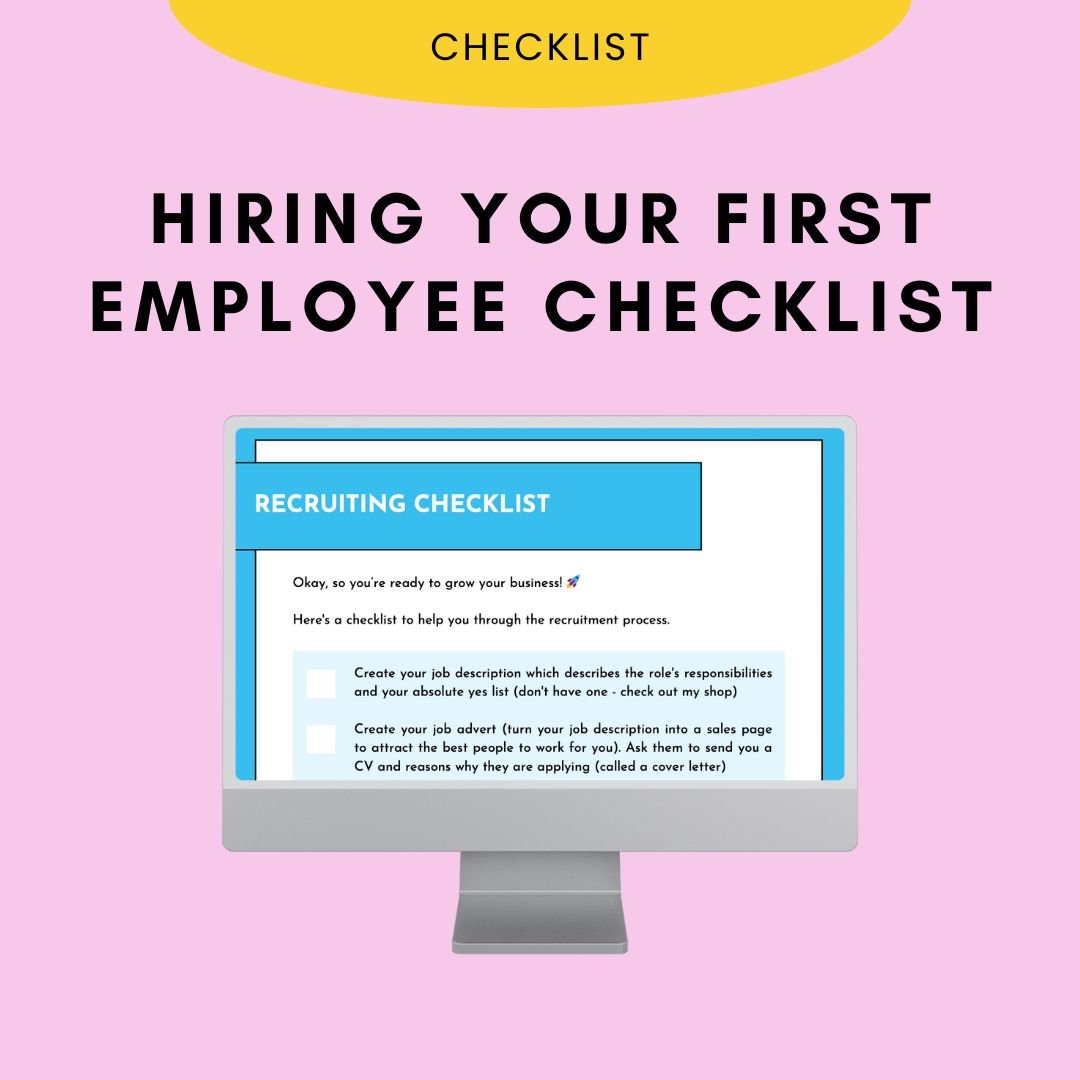 Hiring Your First Employee Checklist - Modern HR