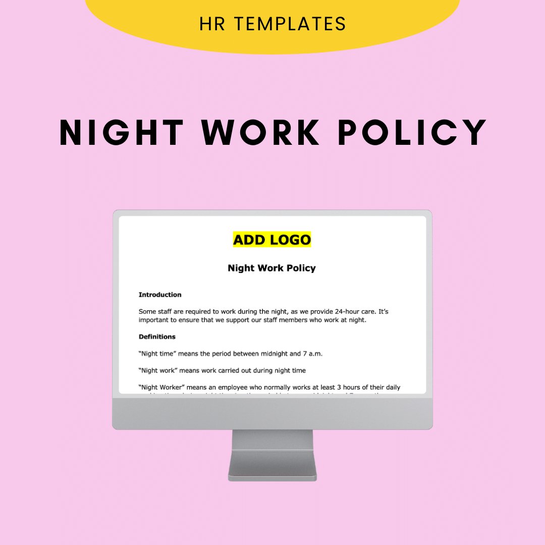 Night Work Policy - Modern HR