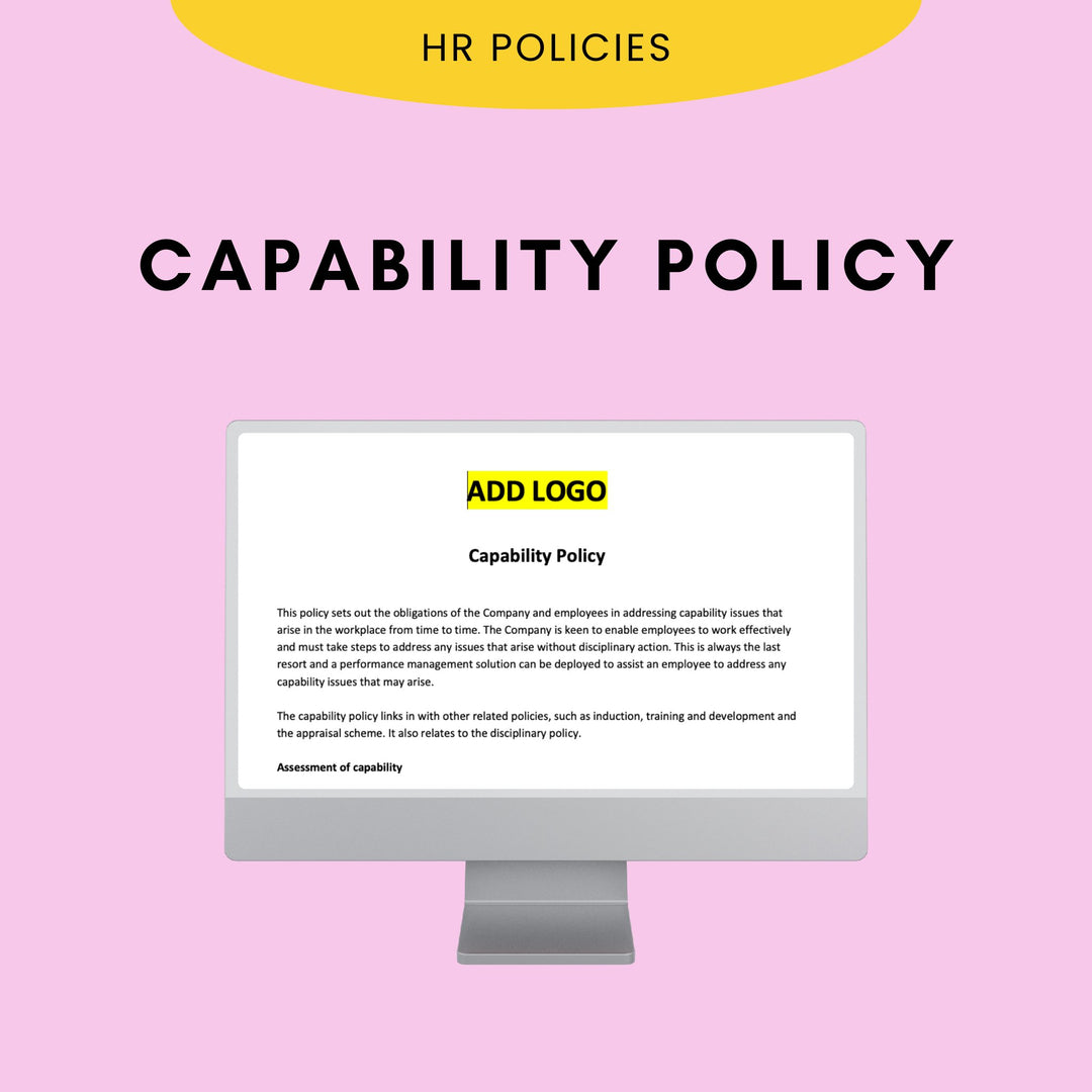 Capability Policy - Modern HR