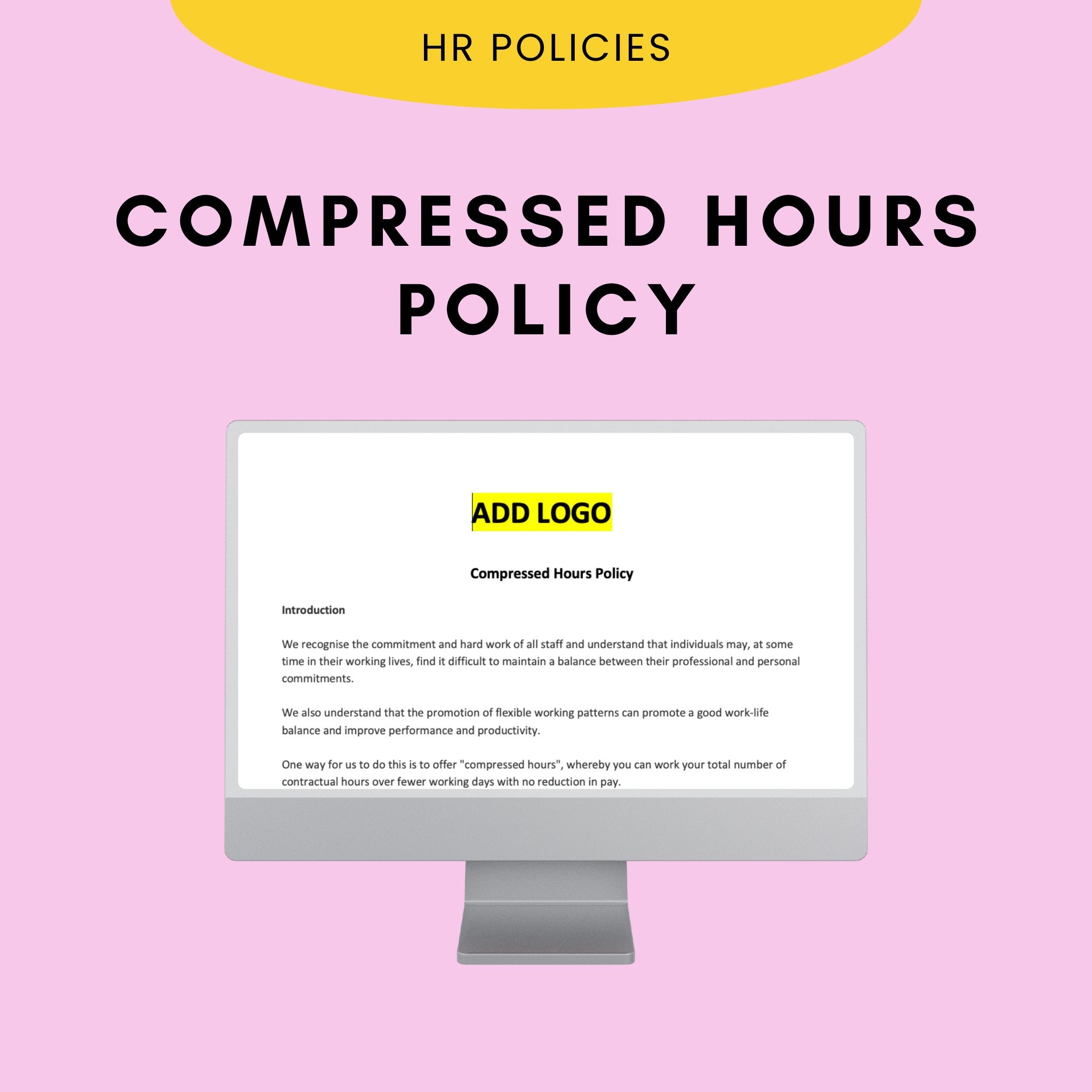 Compressed Hours Working Pattern Compressed Hours Policy Template for UK Businesses – Modern HR