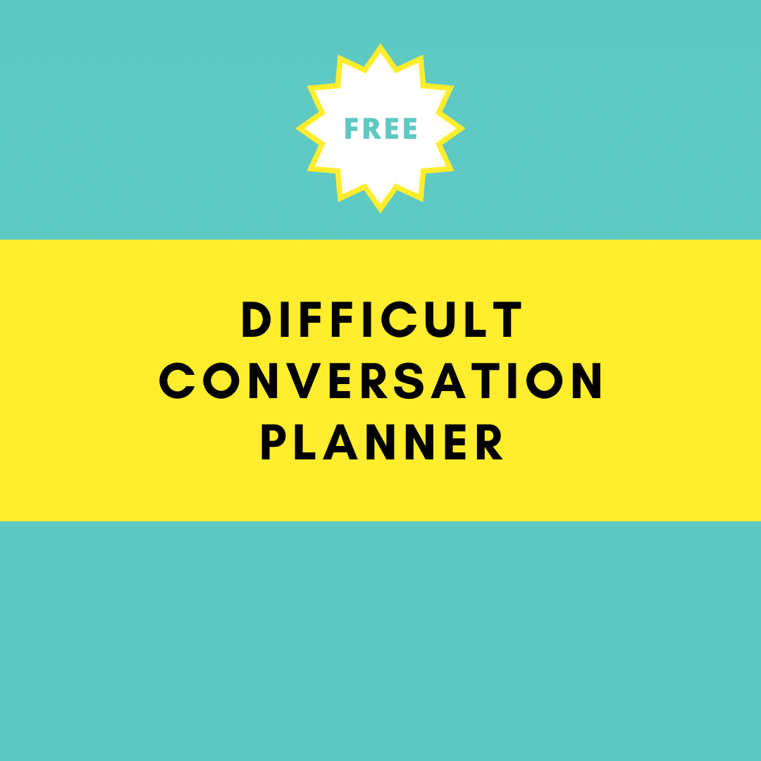 Difficult Conversation Planner - Modern HR