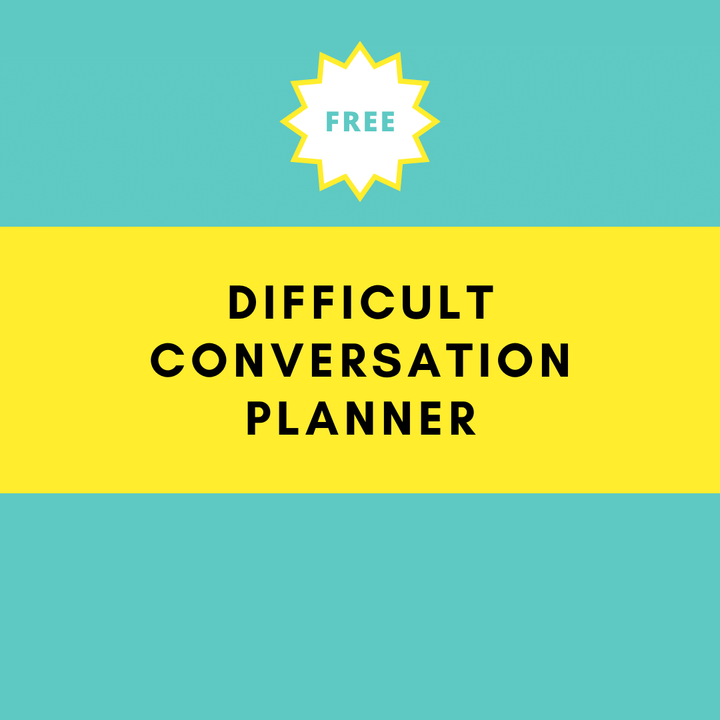 Difficult Conversation Planner - Modern HR