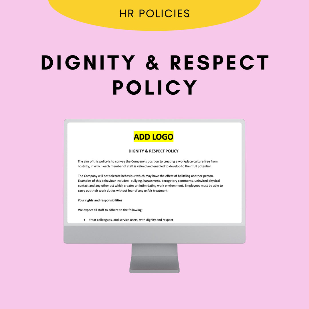Dignity and Respect Policy - Modern HR