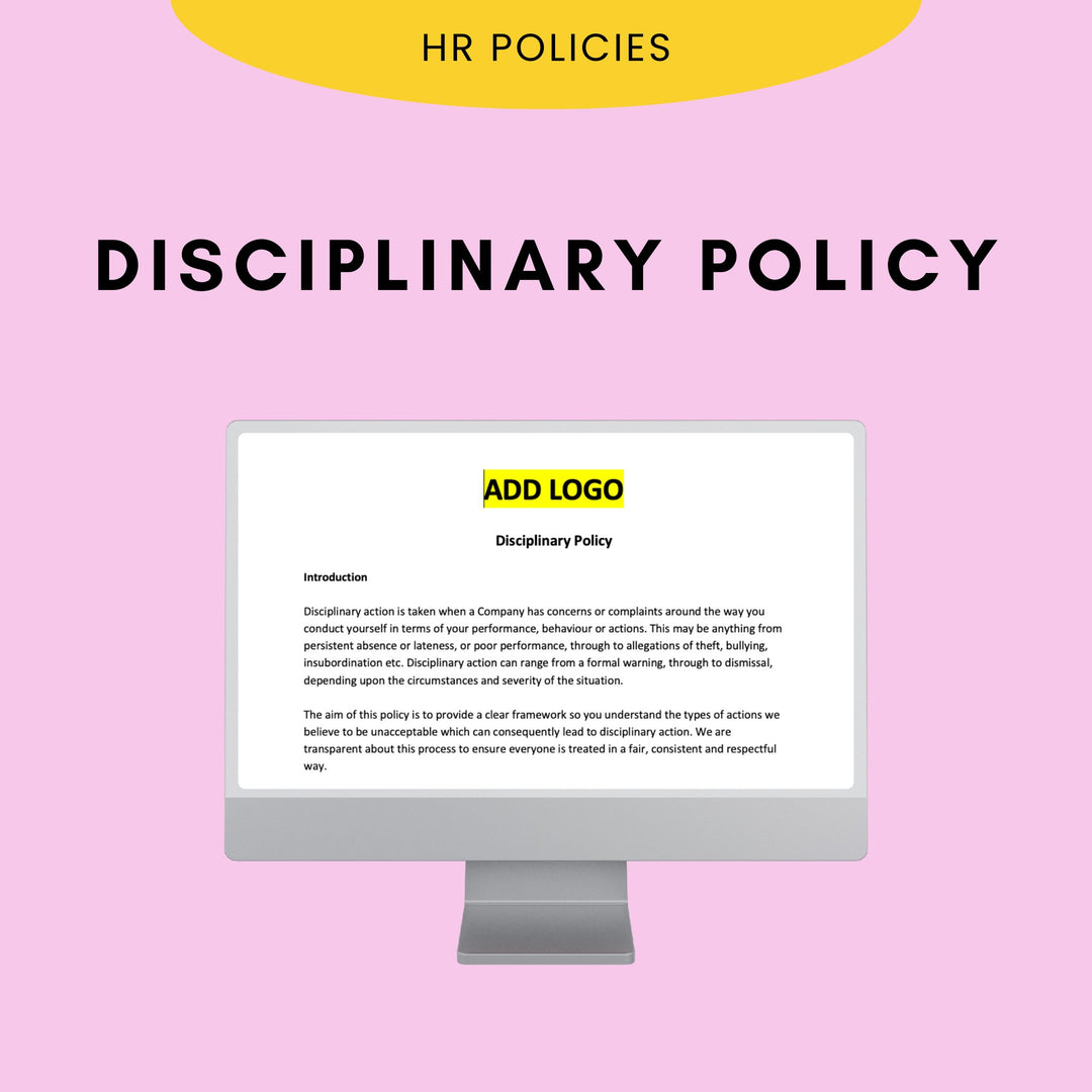 Disciplinary Policy - Modern HR