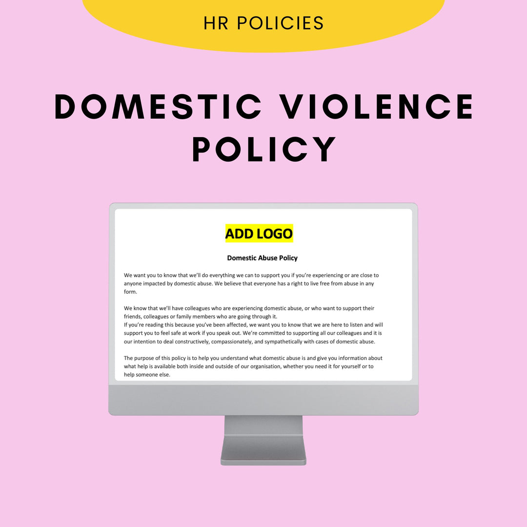 Domestic Violence Policy - Modern HR