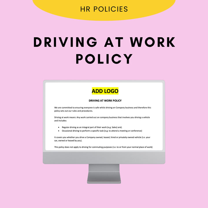 Driving at Work Policy - Modern HR