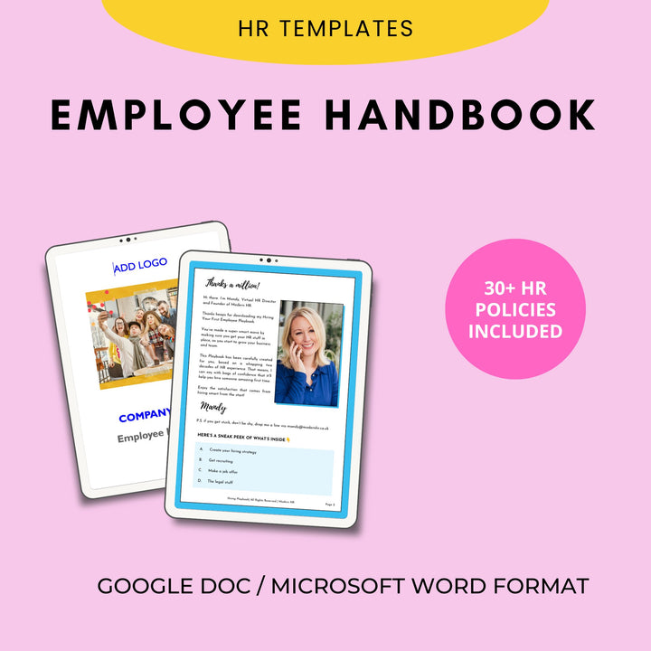 Employee Handbook - Modern HR