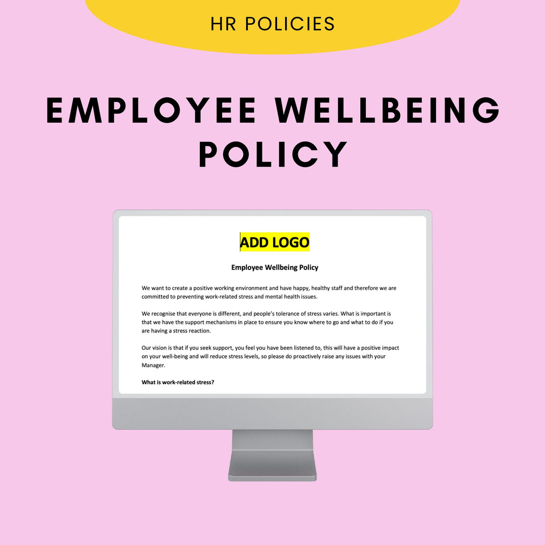 Employee Wellbeing Policy - Modern HR
