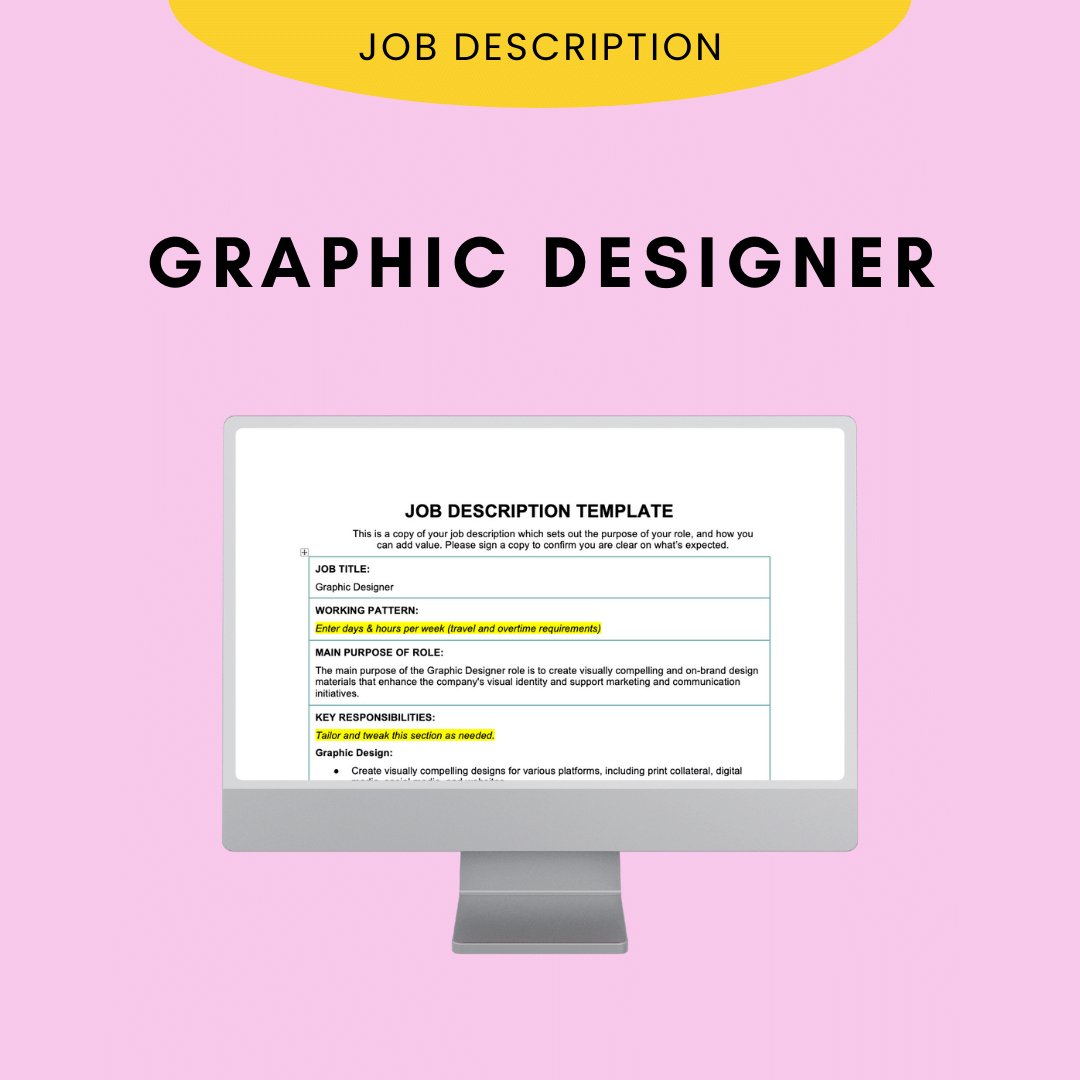 Graphic Designer Job Description - Modern HR