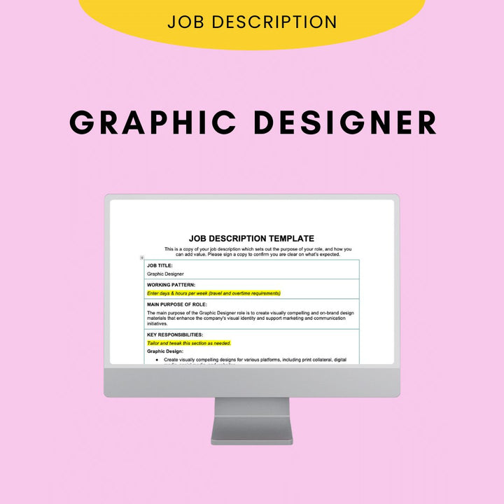 Graphic Designer Job Description - Modern HR