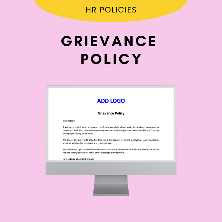 Grievance Policy - Modern HR
