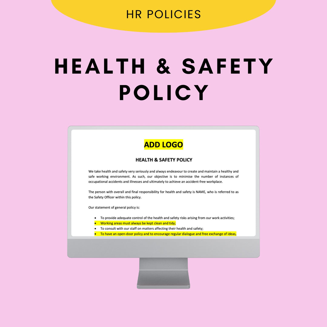 Health & Safety Policy - Modern HR