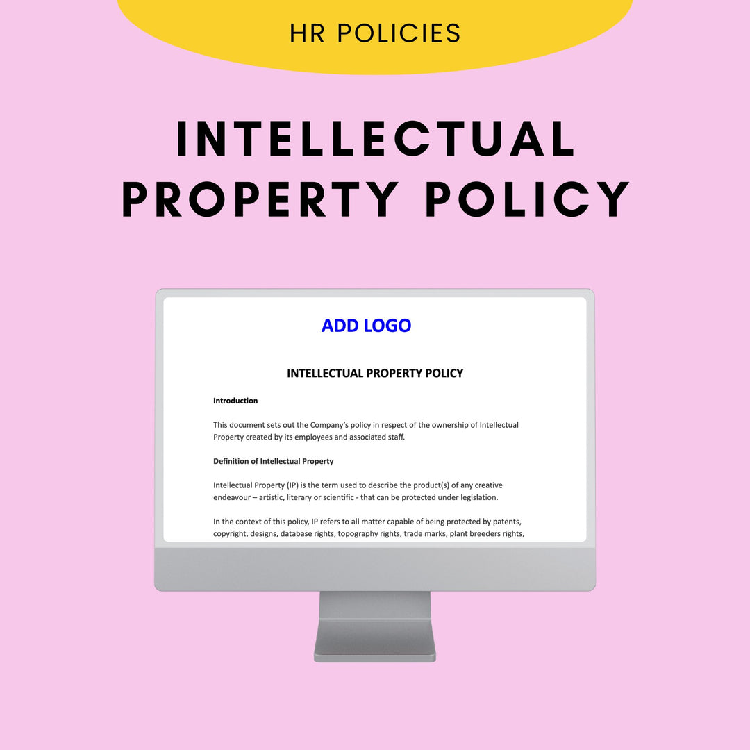 Intellectual Property Policy - Modern HR