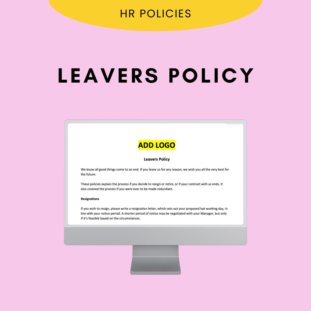 Leavers Policy - Modern HR