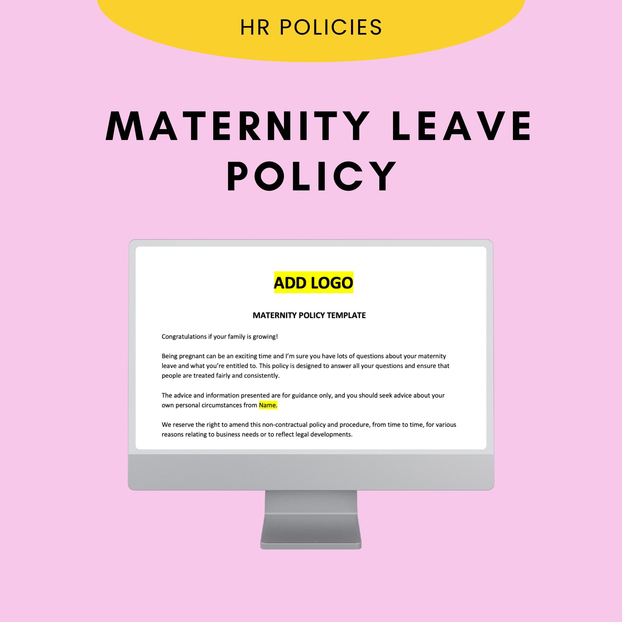 Maternity Leave Policy Template for UK Businesses Modern HR
