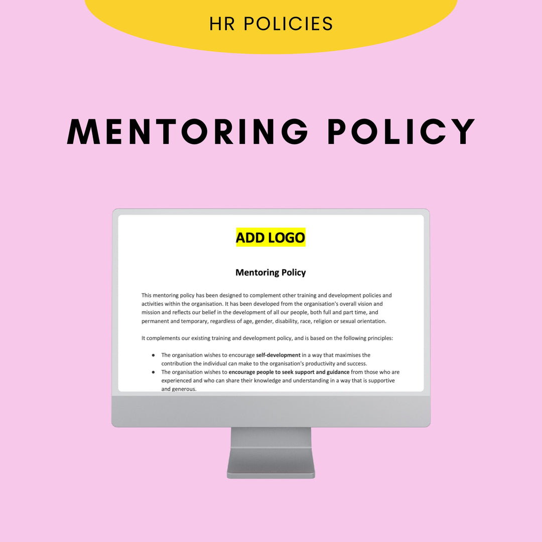 Mentoring Policy - Modern HR