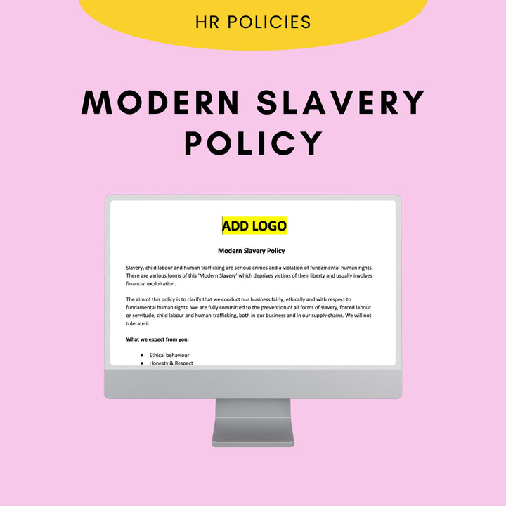 Modern Slavery Policy - Modern HR