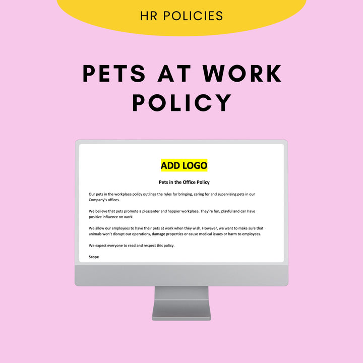 Pets at Work Policy - Modern HR