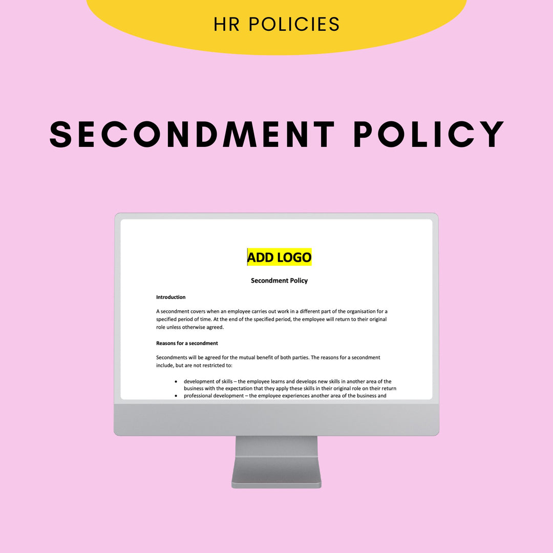 Secondment Policy - Modern HR