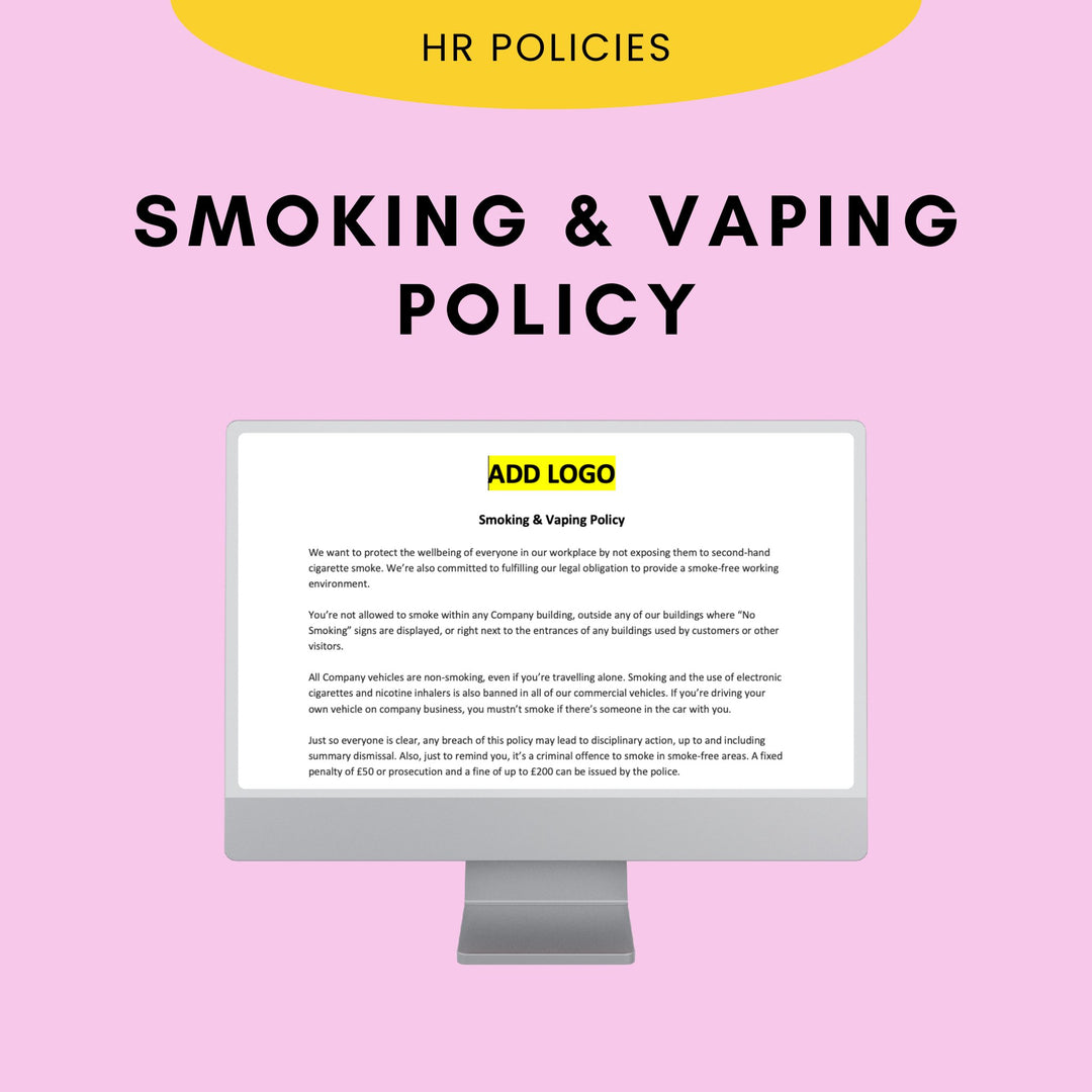 Smoking & Vaping Policy for UK Businesses Modern HR Smoking & Vaping Policy for UK Businesses Modern HR