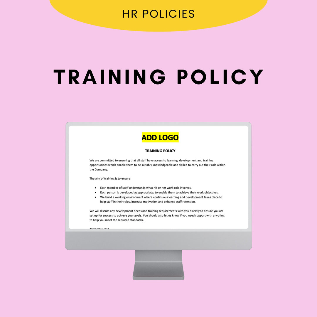 Training Policy - Modern HR